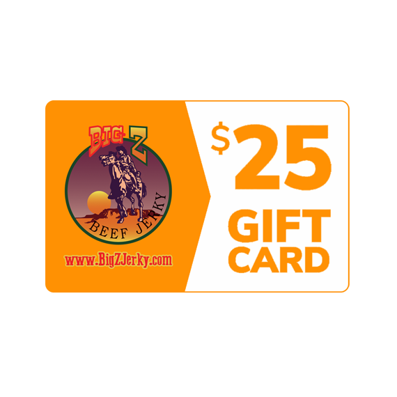 $25 Gift Card – Big Z Jerky Company
