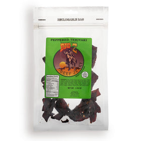 Peppered Teriyaki Beef Jerky