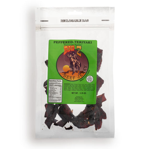Peppered Teriyaki Beef Jerky - Wholesale