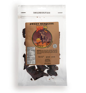Sweet Mesquite Beef Jerky